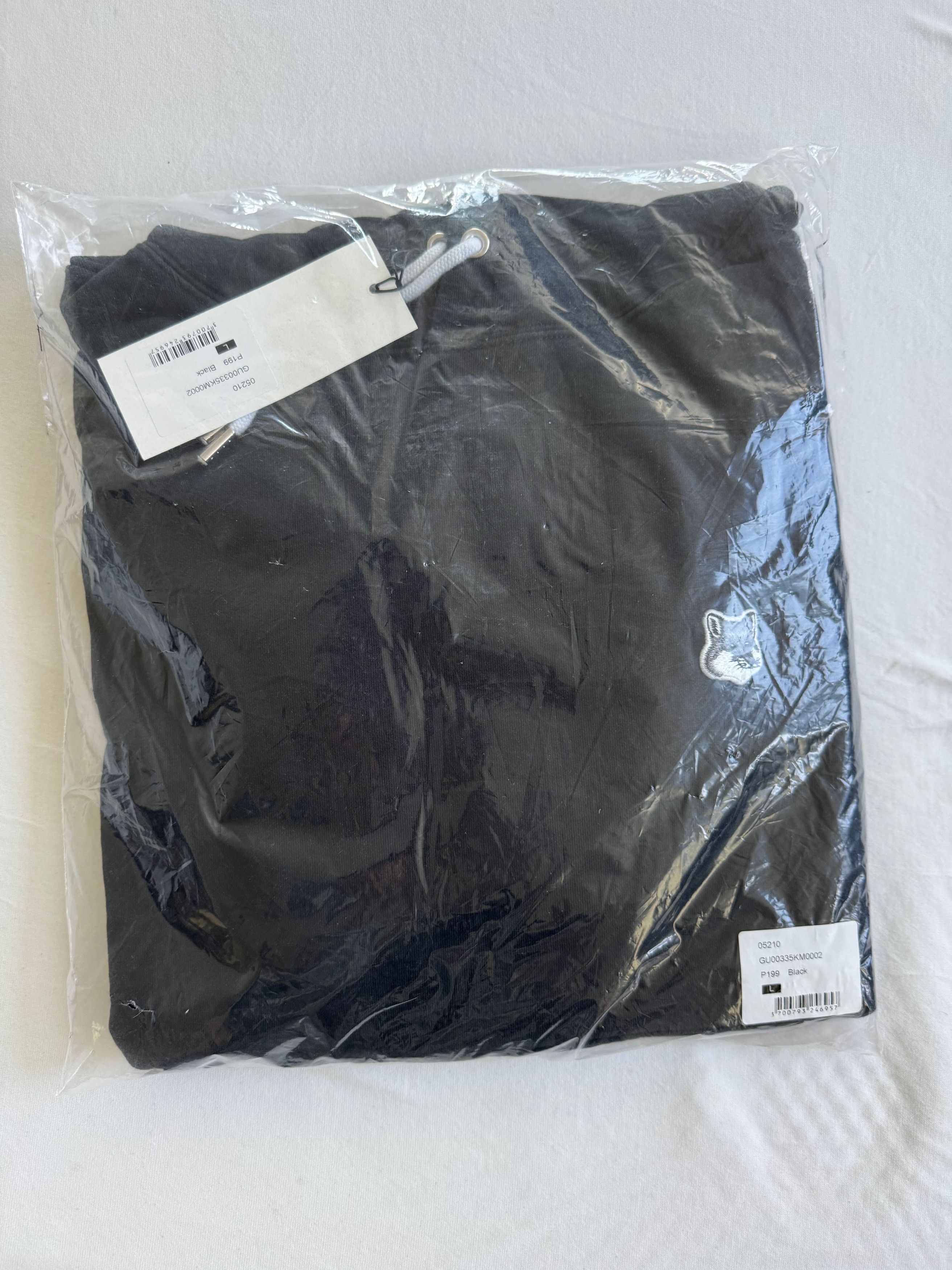 Maison Kitsune Grey Fox Head Patch Classic Cotton Fleece Hoodie Size US L / EU 52-54 / 3 - 2 Thumbnail