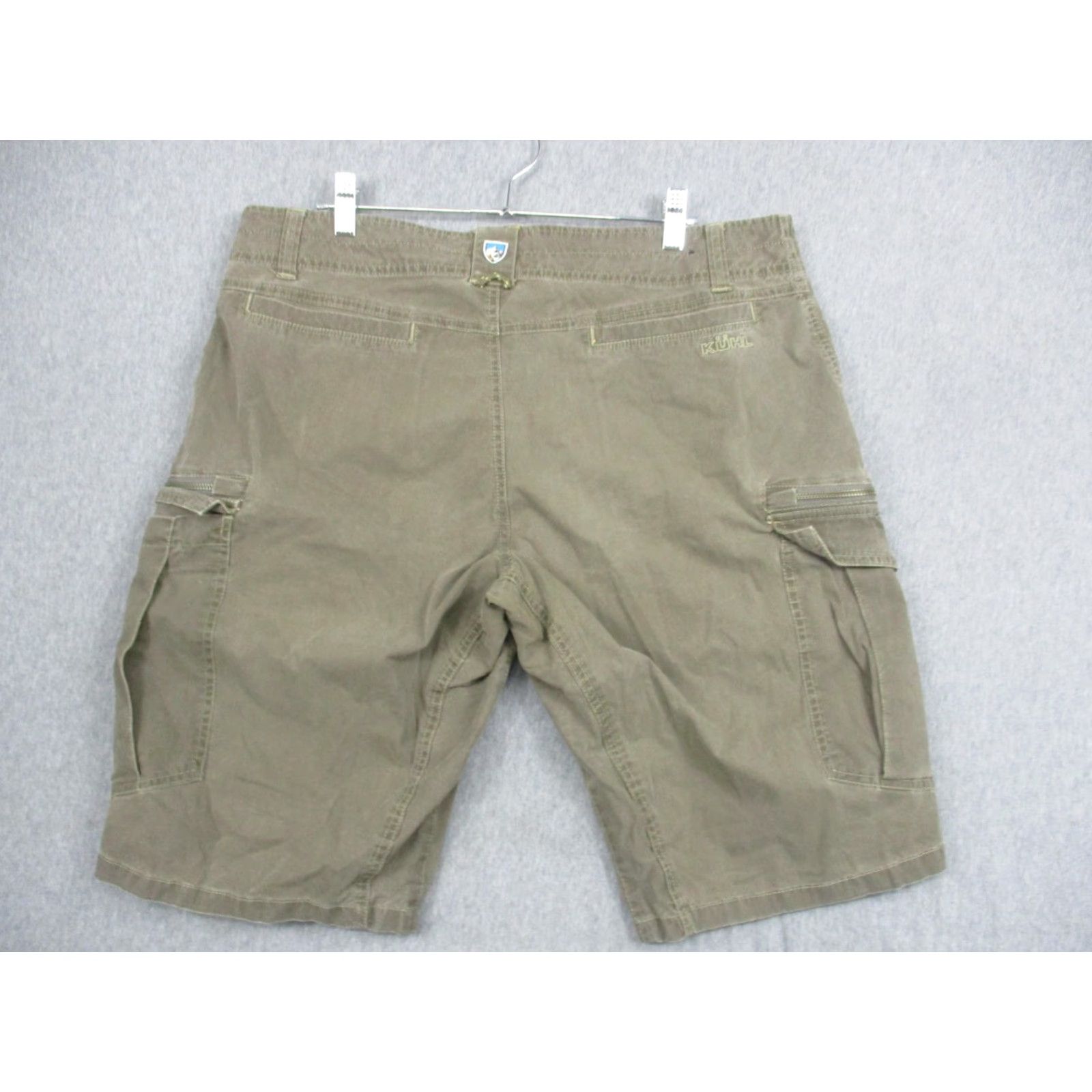 Vintage Kühl Cargo Shorts Mens 36 Green Utility Outdoor Hiking Pockets Rugged Cotton Size US 36 / EU 52 - 7 Thumbnail