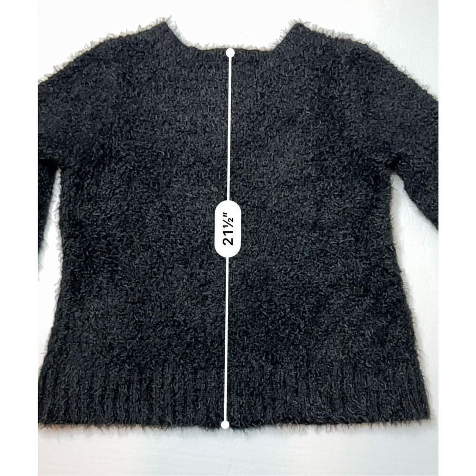& Other Stories New Directions Petite Black Zipper Cardigan Sweater MEDIUM Size M / US 6-8 / IT 42-44 - 7 Thumbnail
