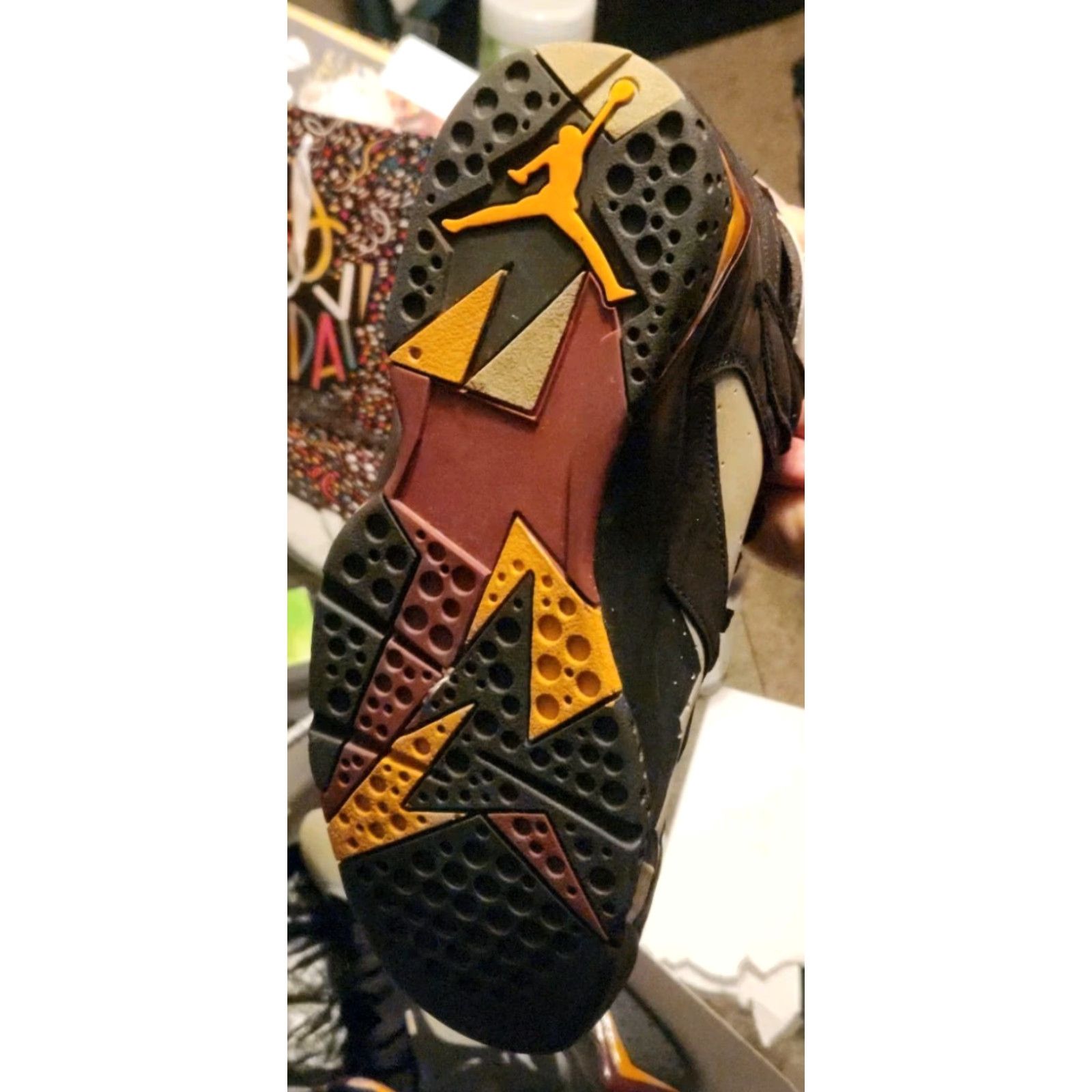 Jordan Brand Air Jordan 7 Retro Multicolor DN9782-001 Men’s 8.5 Sneaker Athletic 2023 Jordan Retro Great! Size US 9 / EU 42 - 4 Thumbnail