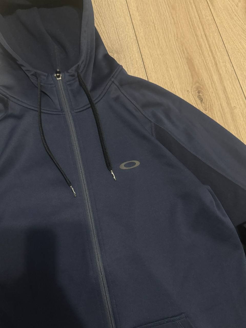 Oakley oakley zip-through hoodie mens blue size S outdoor gorpcore Size US S / EU 44-46 / 1 - 3 Thumbnail