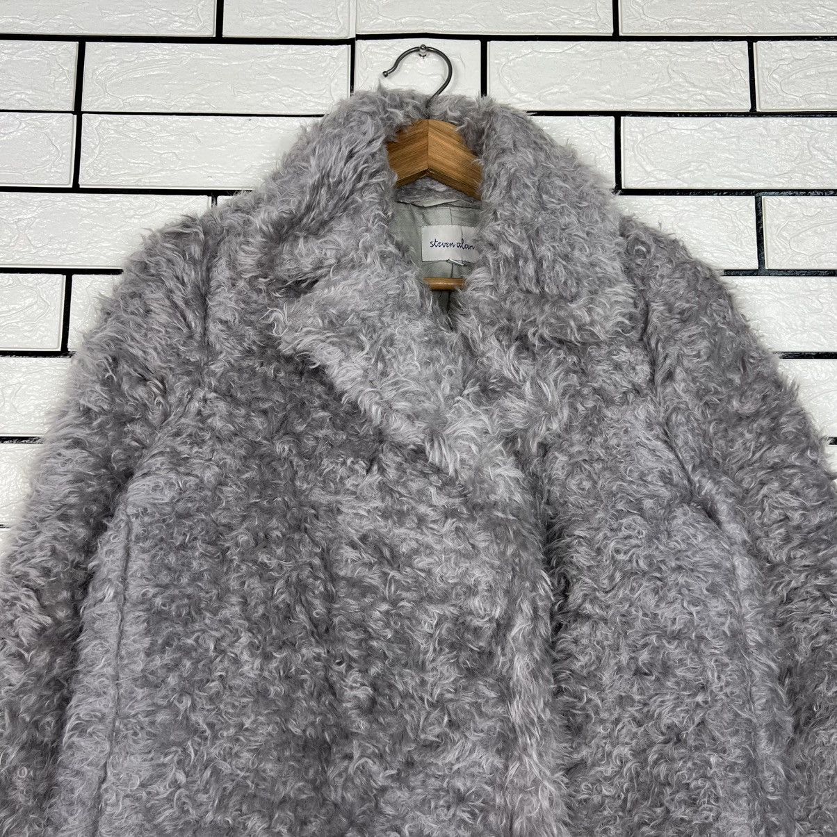 Steven Alan STEVEN ALAN Mohair Double Breasted Coat #4136-C188 Size M / US 6-8 / IT 42-44 - 2 Thumbnail