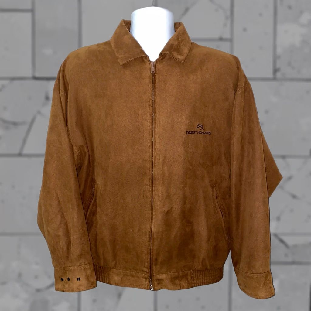 Vintage Zero Restriction Jacket Full Zip Mens Brown M Size US M / EU 48-50 / 2 - 1 Thumbnail