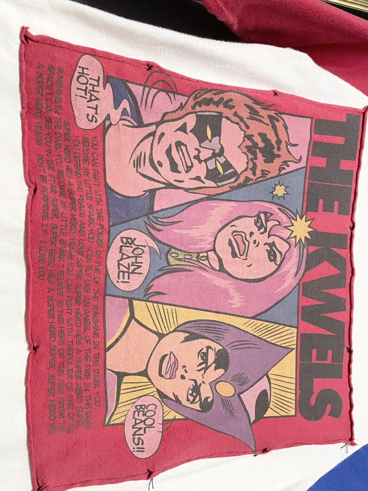 Designer Vintage Japan Designer The Kwels Warrior Comic Story Tee Size US XS / EU 42 / 0 - 6 Thumbnail