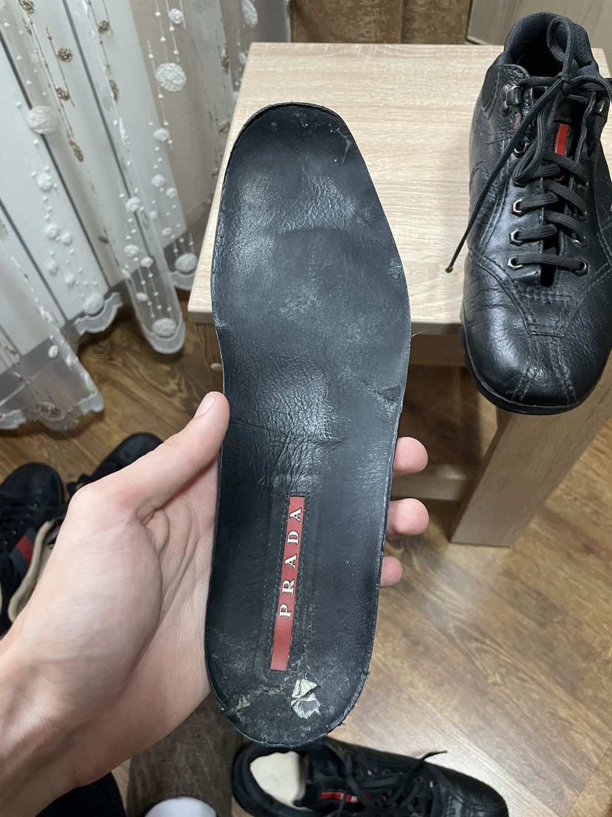 Vintage Prada leather shoes 2000s