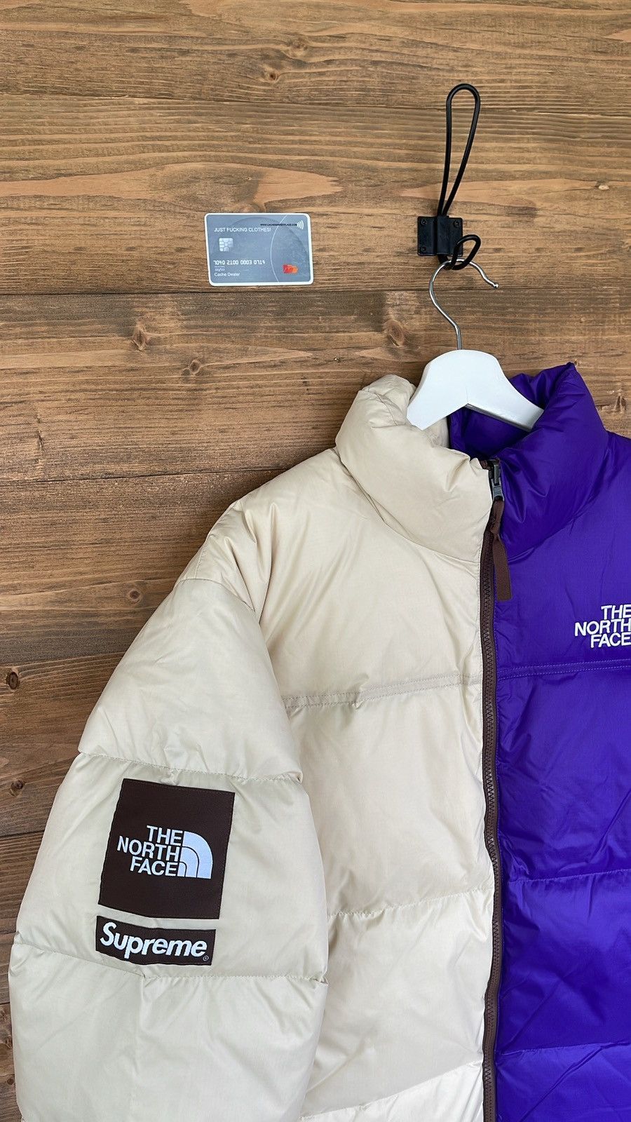 Supreme SUPREME THE NORTH FACE SPLIT NUPTSE JACKET | Grailed