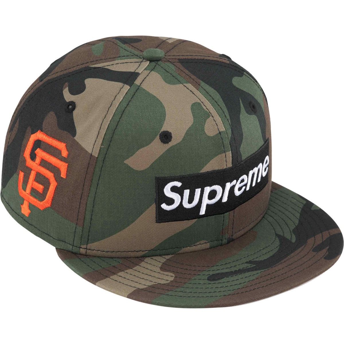 image of Supreme Mlb Teams Fitted New Era in Camo, Men's