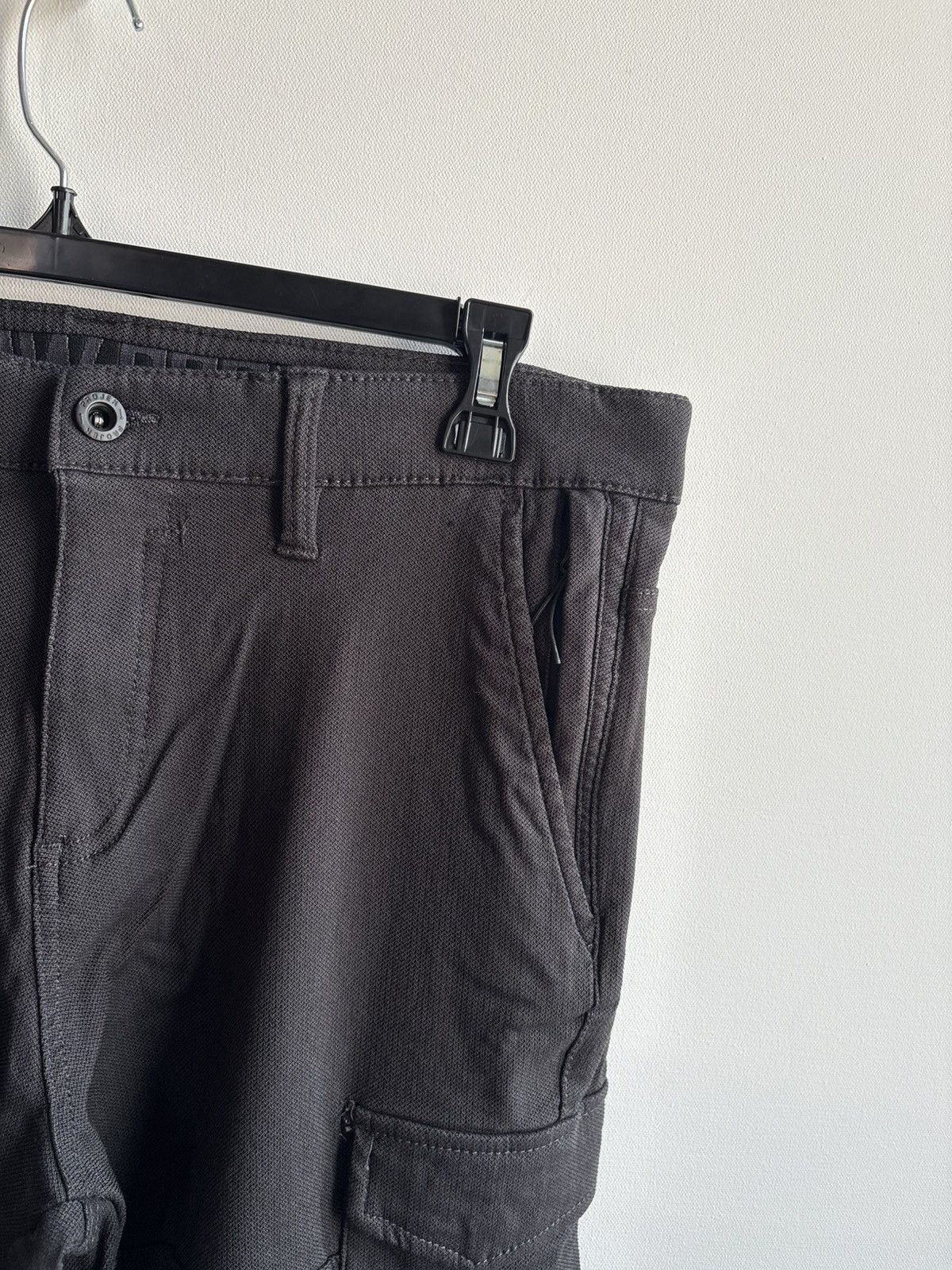 Other Projek Raw Dark Gray 36x32 Slim Cargo Pants Basics Size US 36 / EU 52 - 4 Thumbnail