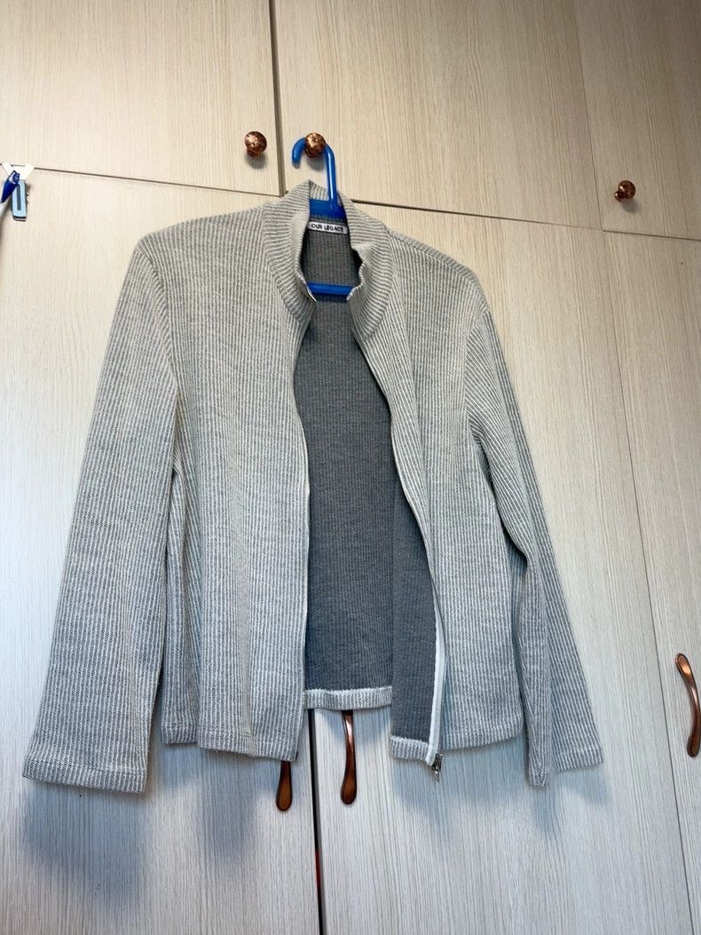 Our Legacy our legacy size 50 Grey knitted cardigan 2502-Nextarrow Size US M / EU 48-50 / 2 - 1 Thumbnail
