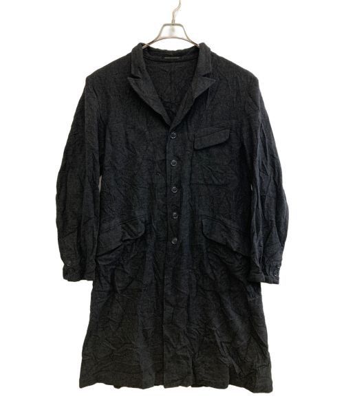 Yohji Yamamoto Yohji Yamamoto pour homme I-Peak Long J Wrinkle Coat Size US L / EU 52-54 / 3 - 1 Thumbnail