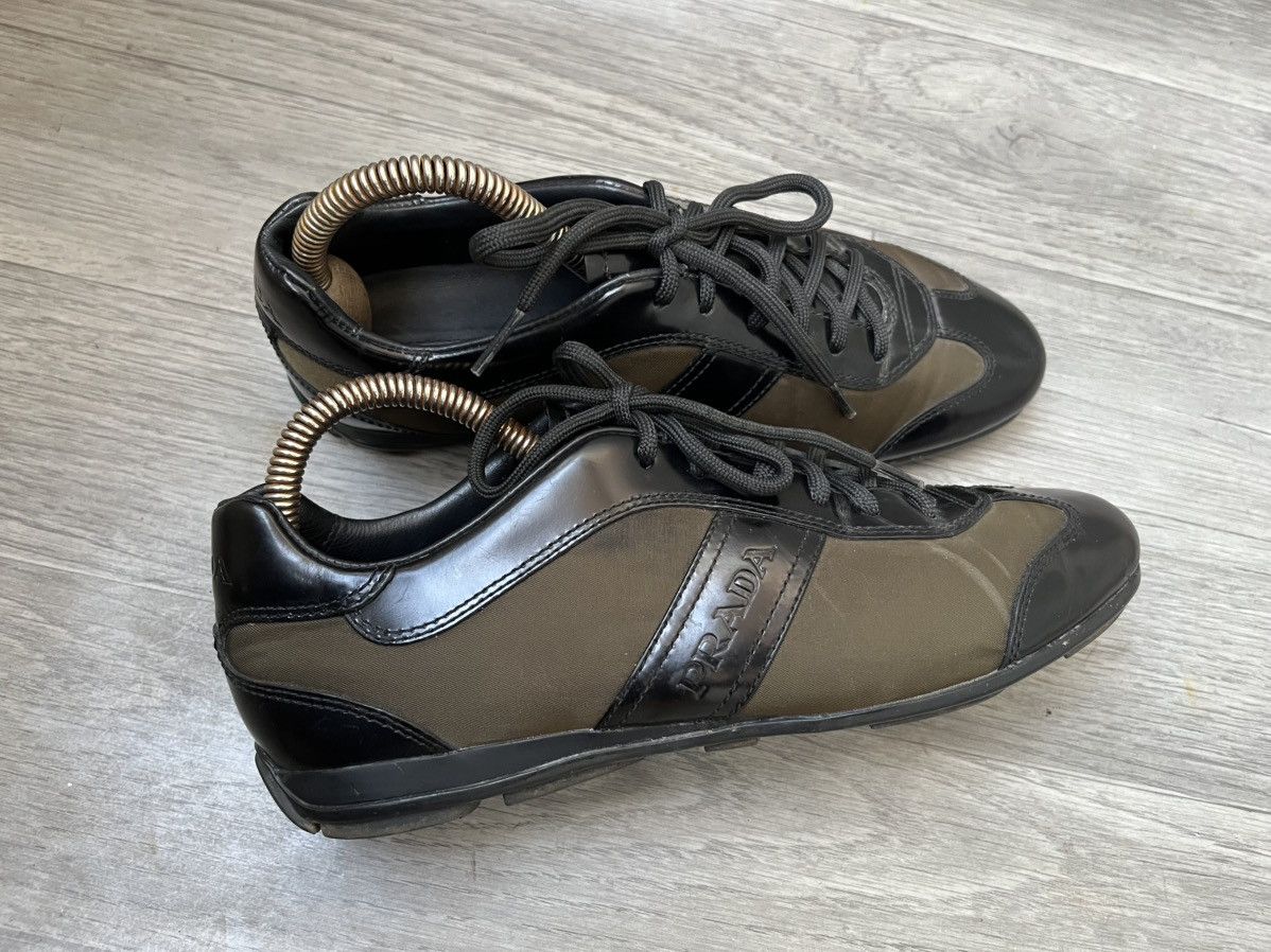 Prada Prada linea rossa low-top Y2k sneakers sz 36.5 Size US 6.5 / IT 36.5 - 8 Thumbnail