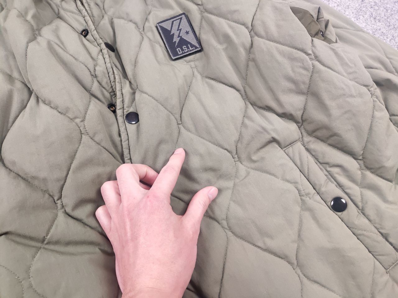 Diesel Diesel Reversible Quilted military Cordura Bomber Jacket Size US XL / EU 56 / 4 - 9 Thumbnail