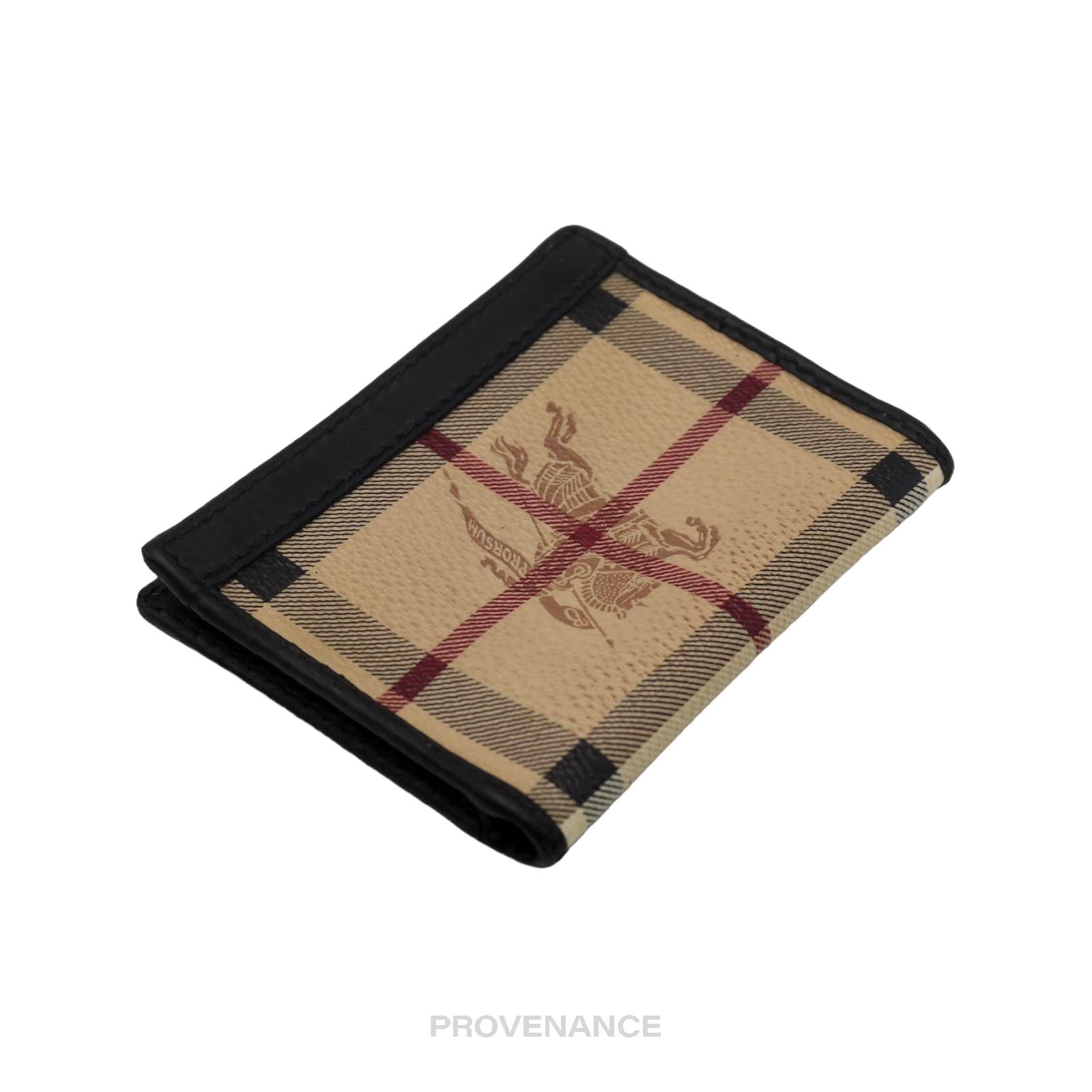 Burberry 🔴 Burberry ID Pocket Organizer Wallet - Nova Check Size ONE SIZE - 3 Thumbnail