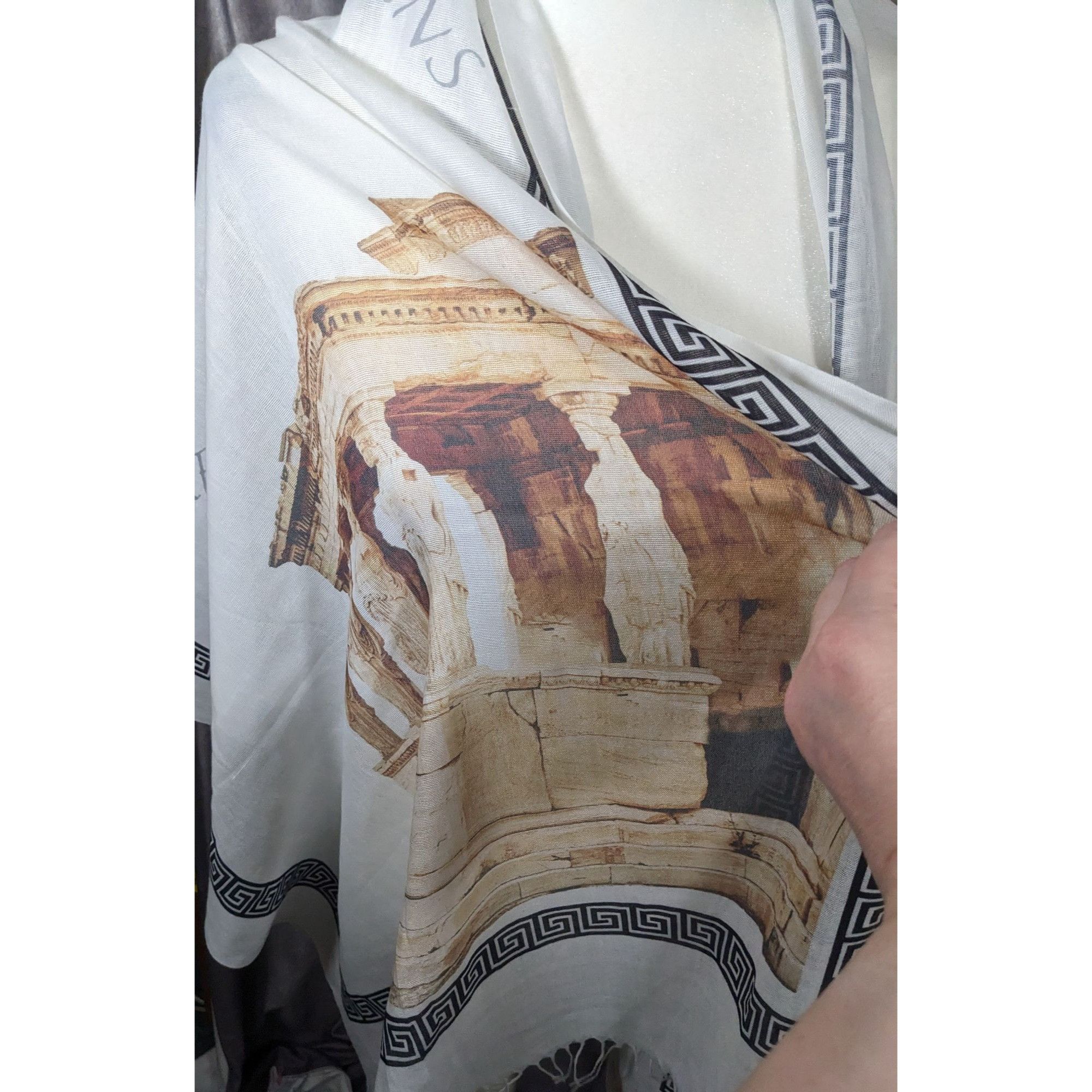 Other Linda Accessories Athens Greece Souvenir Scarf Size ONE SIZE - 8 Thumbnail