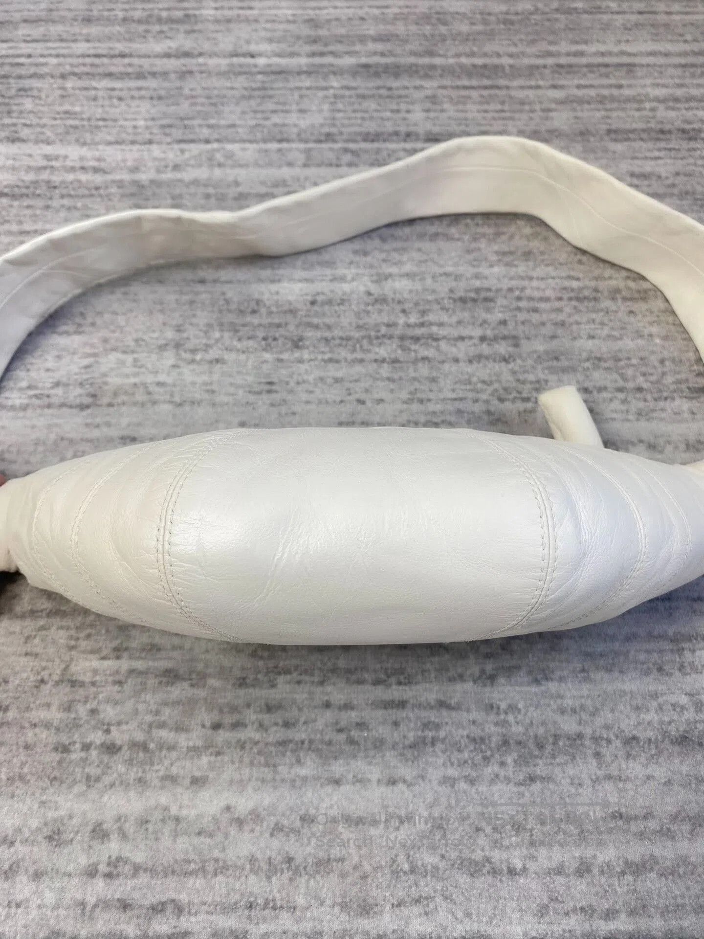 Lemaire Lemaire White Leather Shoulder Bag. Size ONE SIZE - 3 Thumbnail
