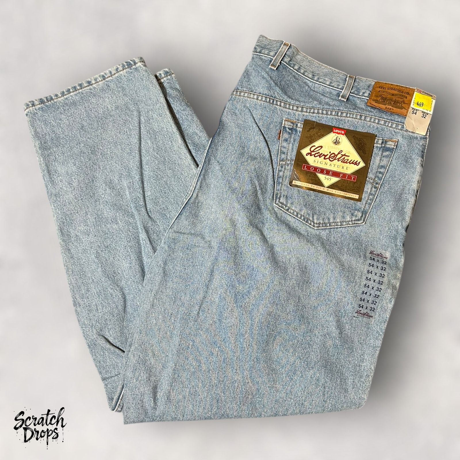 Levi's Levi's Men's 560 Loose Fit Tapered Leg Jeans W54 L32 Classic Size US 38 / EU 54 - 9 Thumbnail