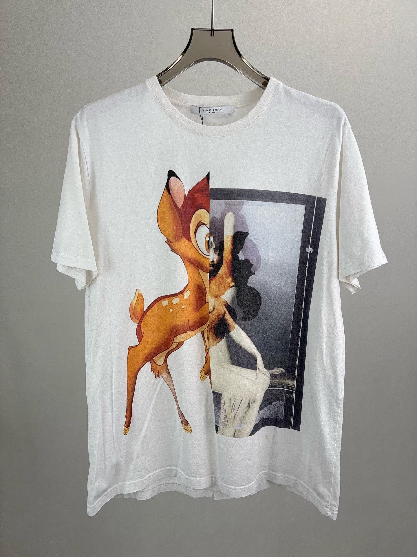 Givenchy GIVENCHY Deer Short Sleeve Size US M / EU 48-50 / 2 - 1 Thumbnail