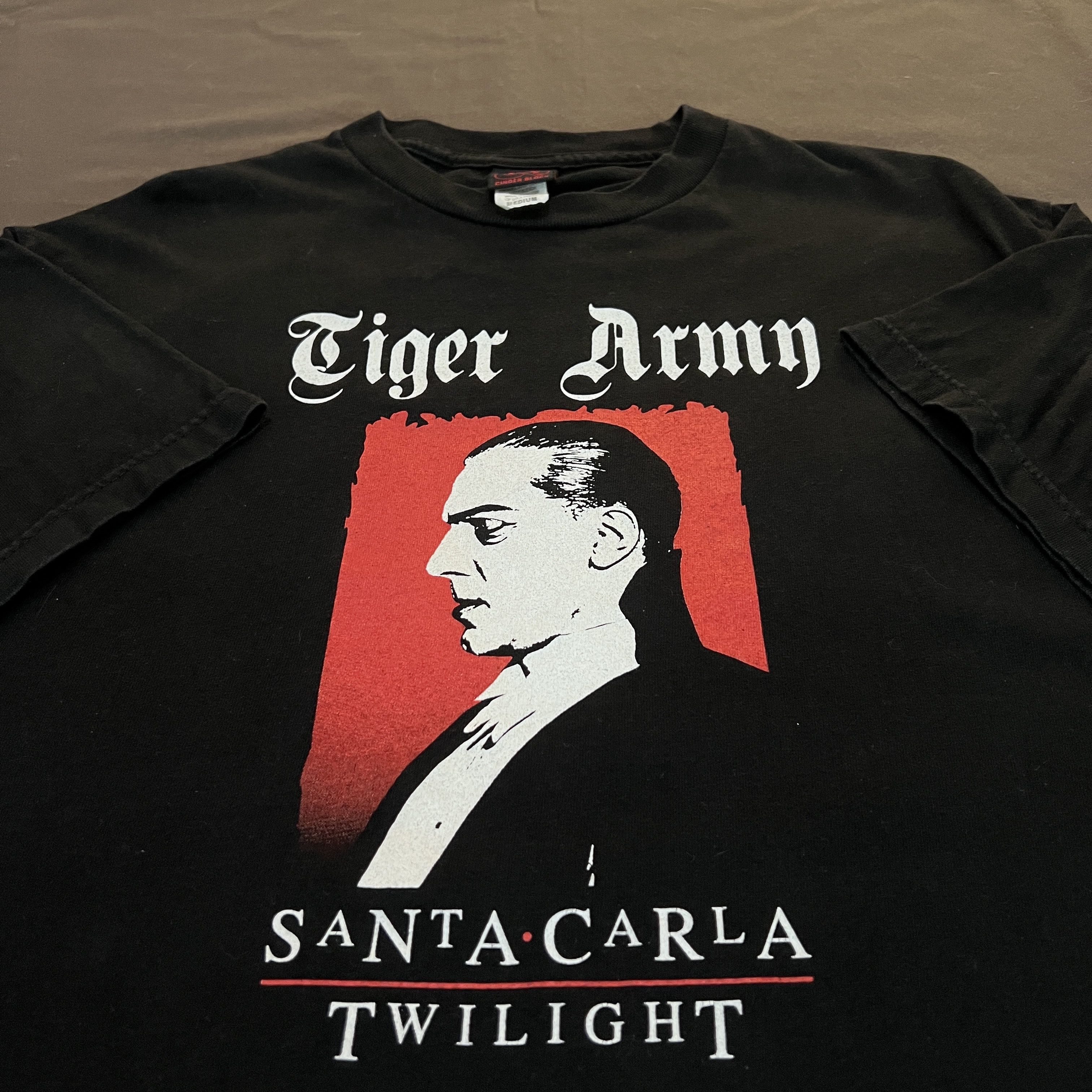 Band Tees × Vintage Vintage Y2K Tiger Army Psychobilly punk Tee Size US M / EU 48-50 / 2 - 1 Thumbnail