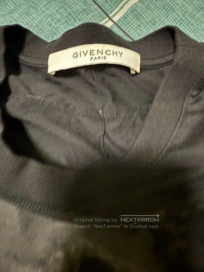 Givenchy Givenchy Classic Rottweiler Dog Head Cotton Crewneck Slim Size US L / EU 52-54 / 3 - 2 Thumbnail