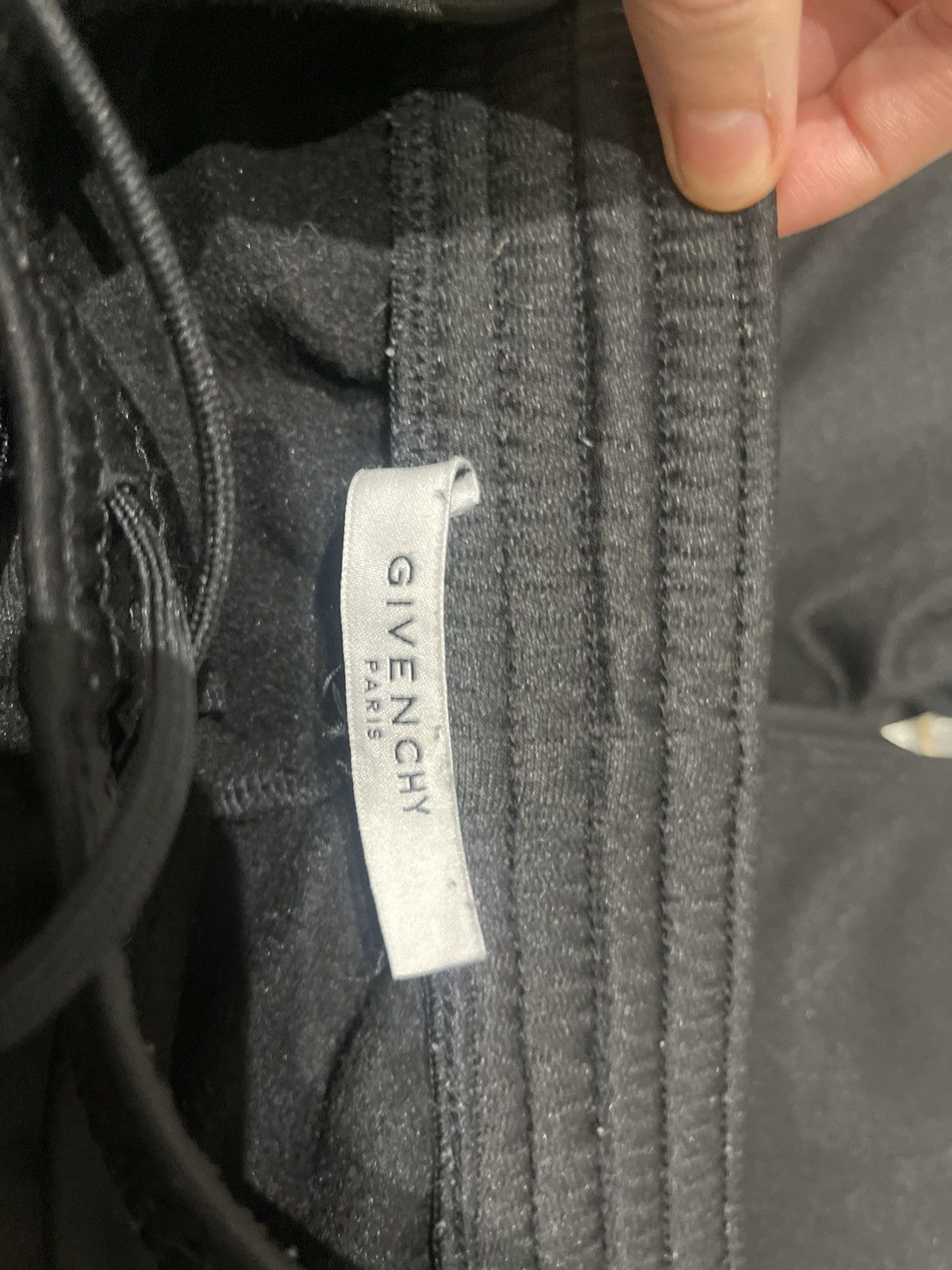 Givenchy Authentic Givenchy Black Logo Sweatpants / Track Pants IT 36 Size 25" / US 0 / IT 36 - 4 Thumbnail