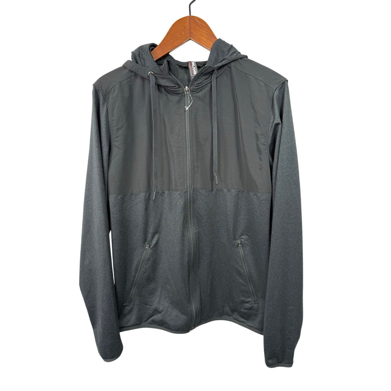 Kirkland Signature Kirkland Men’s Jacket sz S Fitness Workout Hooded Zip #G345 Size US S / EU 44-46 / 1 - 1 Thumbnail