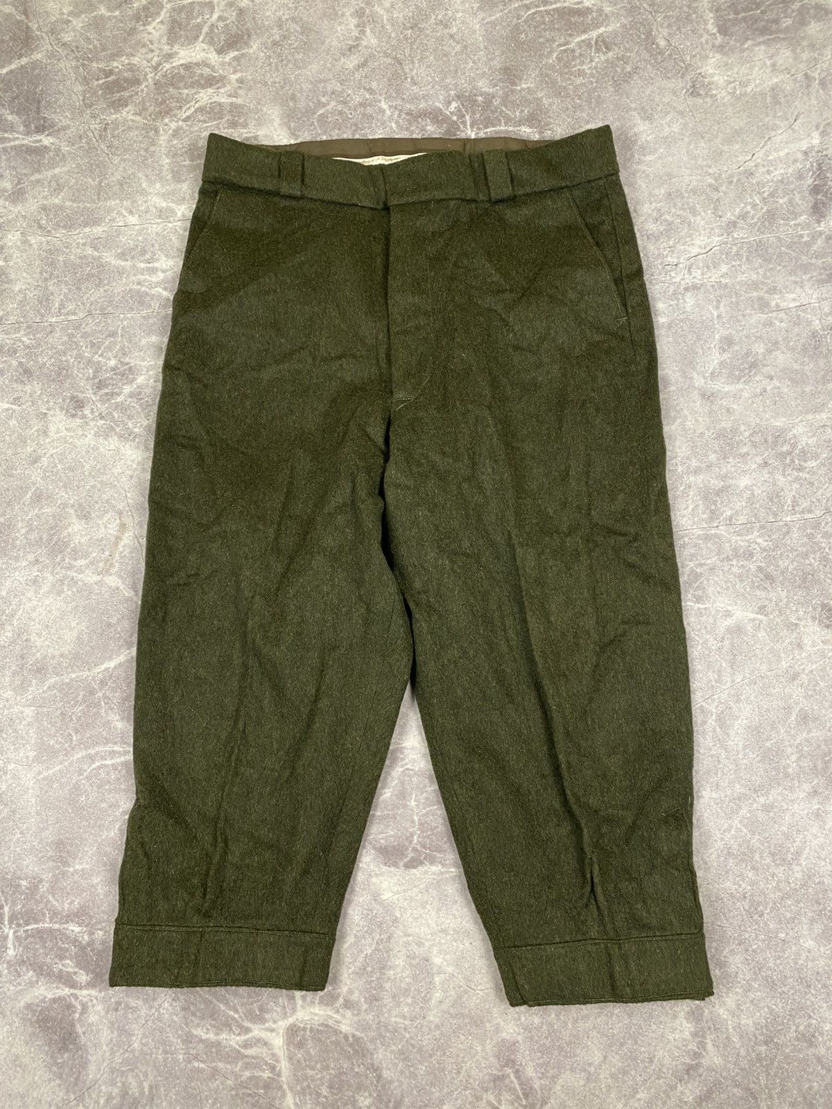 Barbour Barbour Vintage Hunting Austrian Wool Moleskin Breeches Size US 32 / EU 48 - 1 Thumbnail