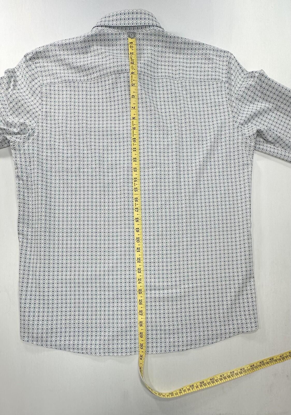Johnston & Murphy Johnston Murphy Patterned Oxford Button Up Multicolor Mens L Size US L / EU 52-54 / 3 - 3 Thumbnail