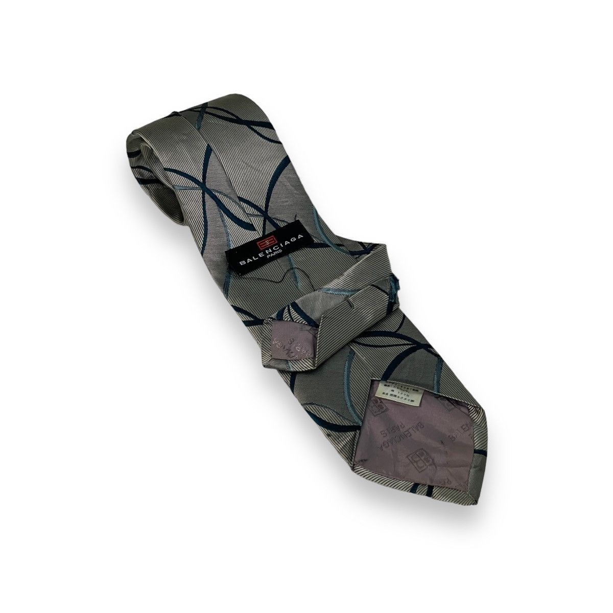 Balenciaga Vintage Balenciaga Paris Silk Ties Size ONE SIZE - 1 Thumbnail
