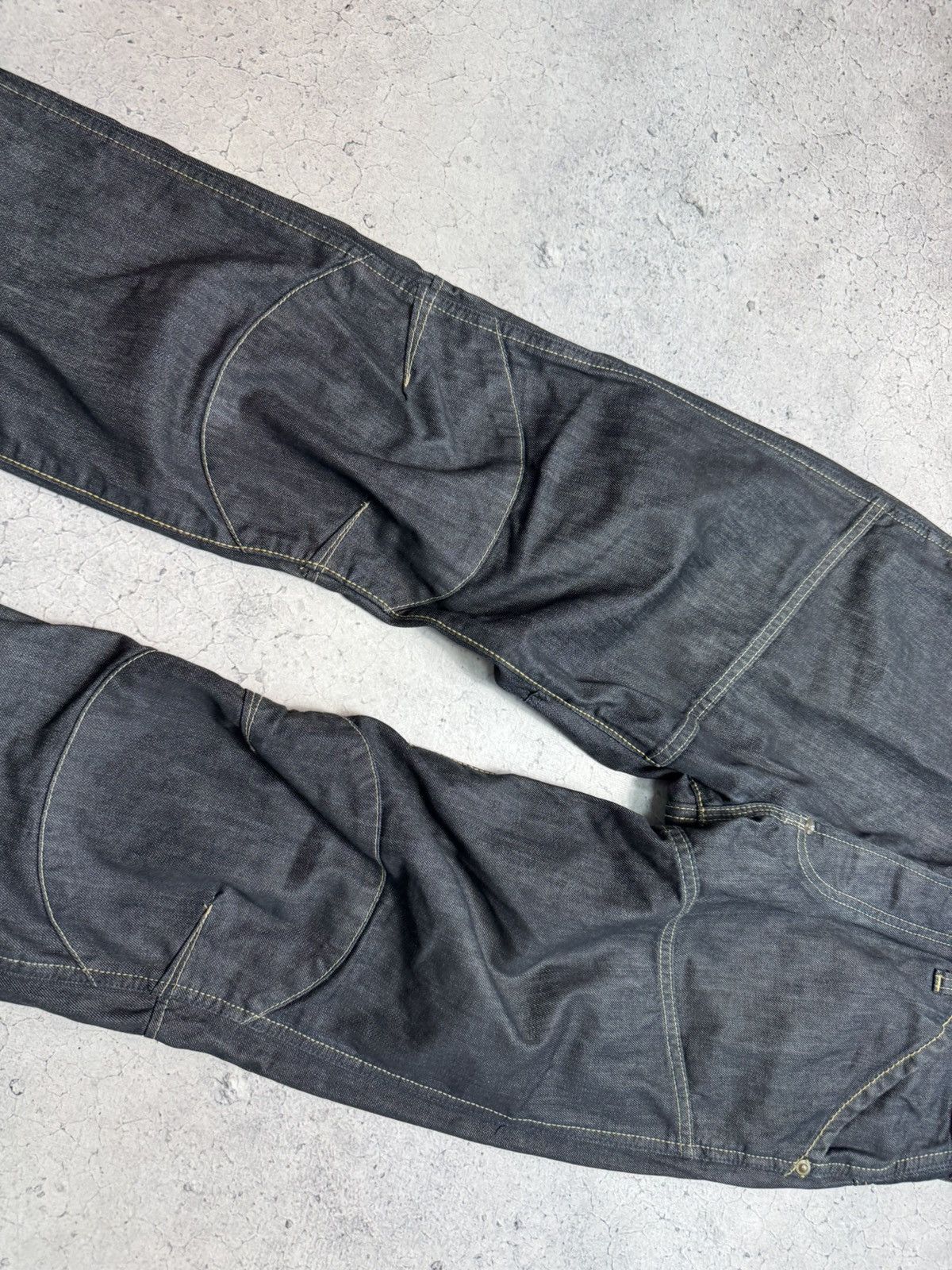 G-Star × Japanese Brand G Star Raw Denim Cargo Pants Workwear 96 31x32 Size US 32 / EU 48 - 4 Thumbnail
