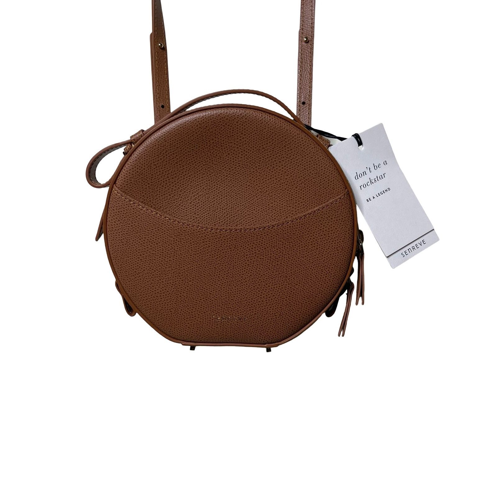 Other New SENREVE Circa Bag In Chestnut pebble leather Size ONE SIZE - 2 Thumbnail