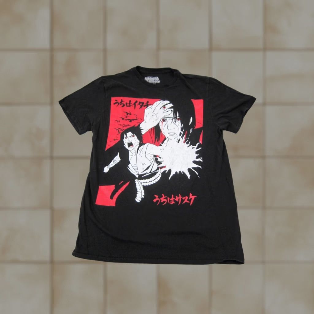 Vintage VINTAGE Naruto Shirt Mens M Black Itachi Sasuke Uchiha 2007 Y2K Shippuden Naruto Shirt Mens Black 2007 Y2K Uchiha shippuden Size US M / EU 48-50 / 2 - 1 Thumbnail