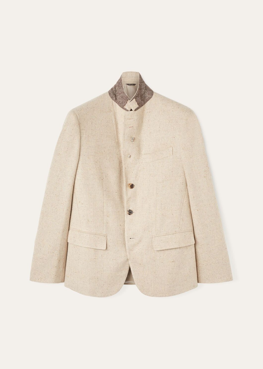 Loro Piana o1w1db10825 FAO6498 Torino Jacket in Ivory Size US L / EU 52-54 / 3 - 8 Thumbnail