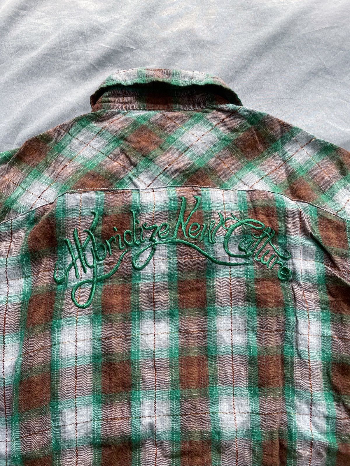 Le Grande Bleu (L.G.B.) HYBRIDGE NEW CULTURE RUSS-K BUTTON UP SHIRT Size US M / EU 48-50 / 2 - 10 Thumbnail