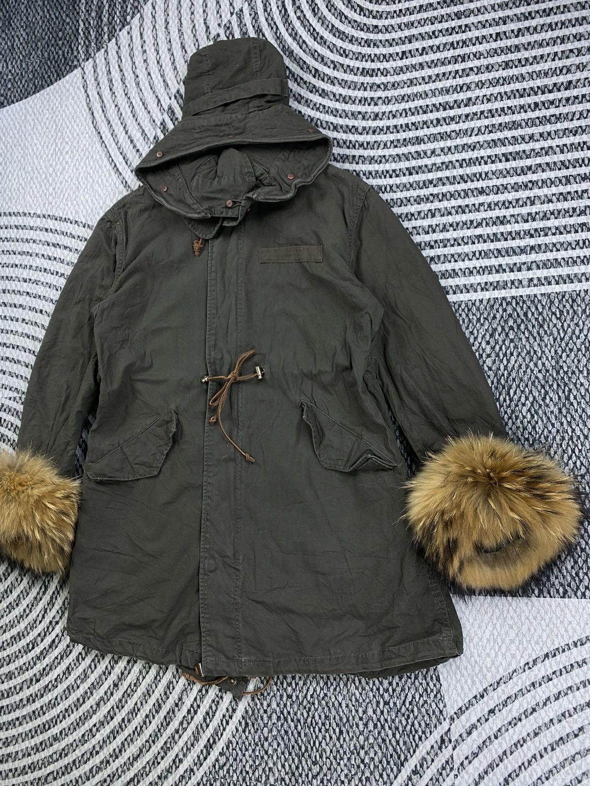 GOA Vintage G.O.A The Union Worker Fur Parkas Jacket Size US M / EU 48-50 / 2 - 4 Thumbnail