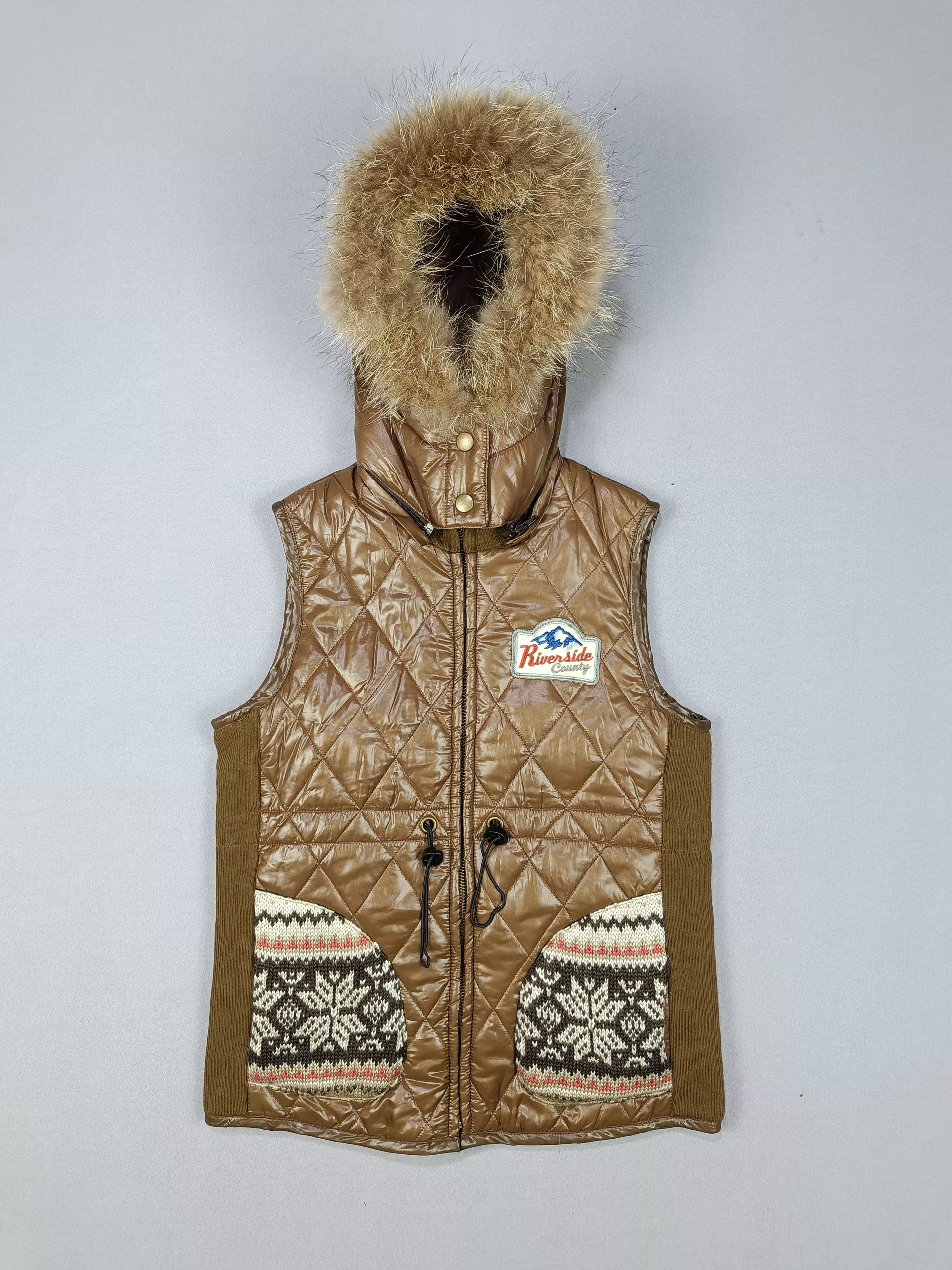 Japanese Brand KRIFF MAYER PUFFER DOWN FUR HOODIES Size M / US 6-8 / IT 42-44 - 1 Thumbnail