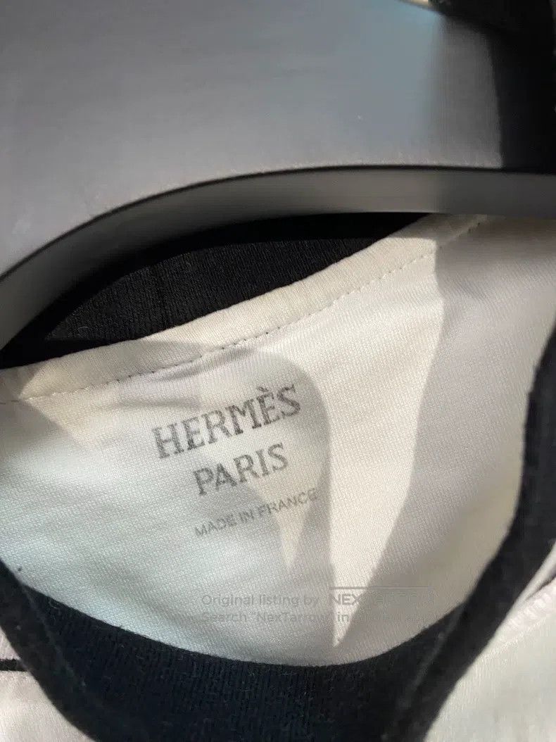 Hermes Hermes Women's Short Sleeve Long Dress - White, Off-Should Size XS / US 0-2 / IT 36-38 - 6 Thumbnail