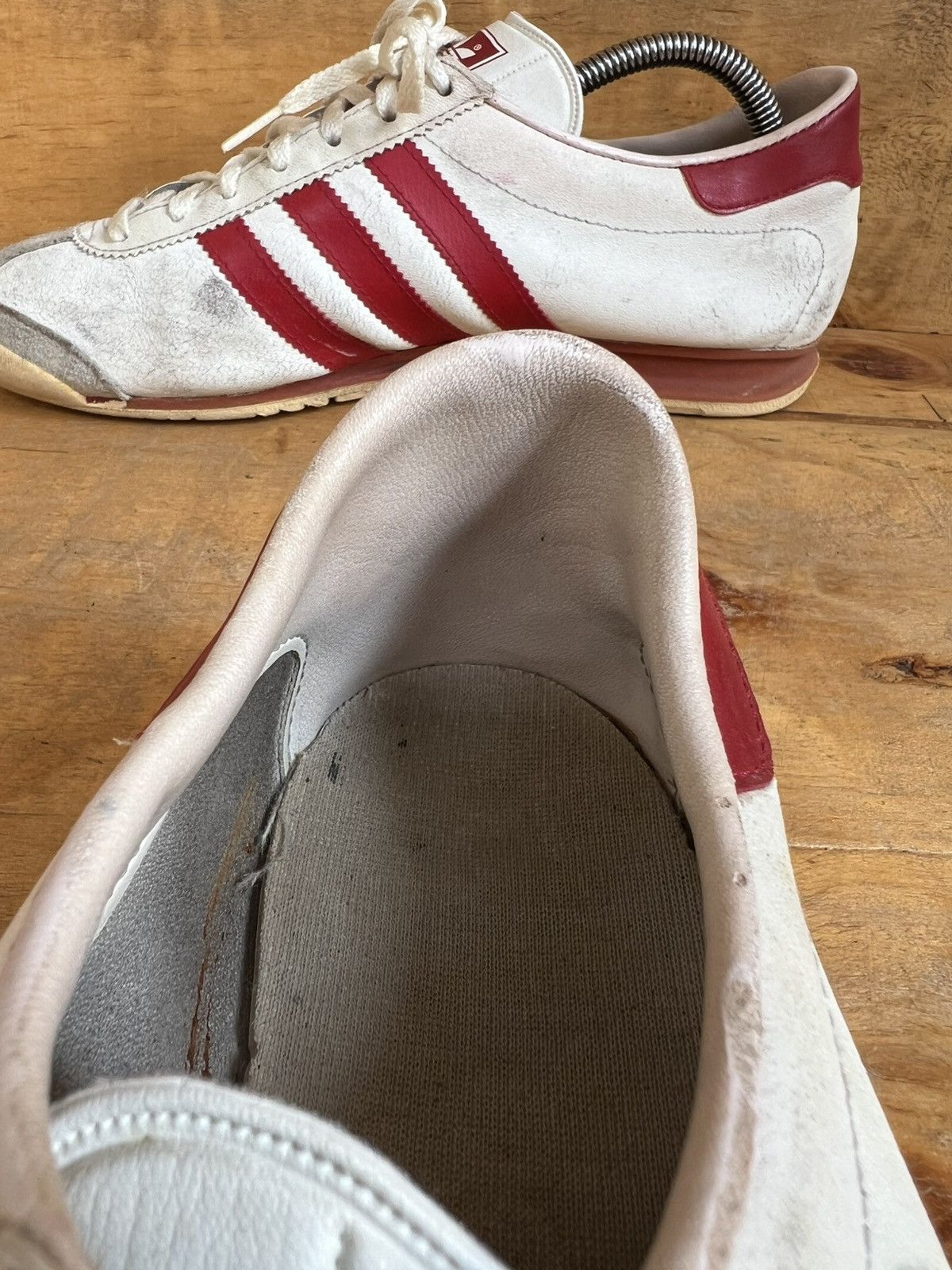 Adidas Vintage Adidas Vienna 70s, 80s Sneakers Size UK 8 / US 8.5 Size US 8 / EU 41 - 21 Thumbnail