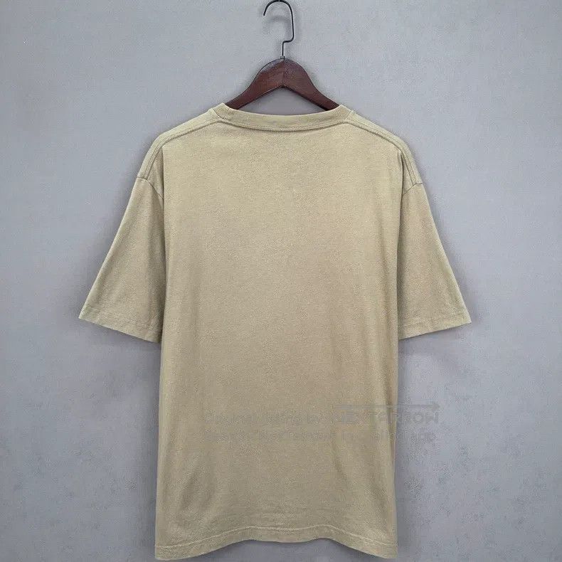 Balenciaga Balenciaga Khaki Crown Short Sleeve Size US M / EU 48-50 / 2 - 2 Thumbnail