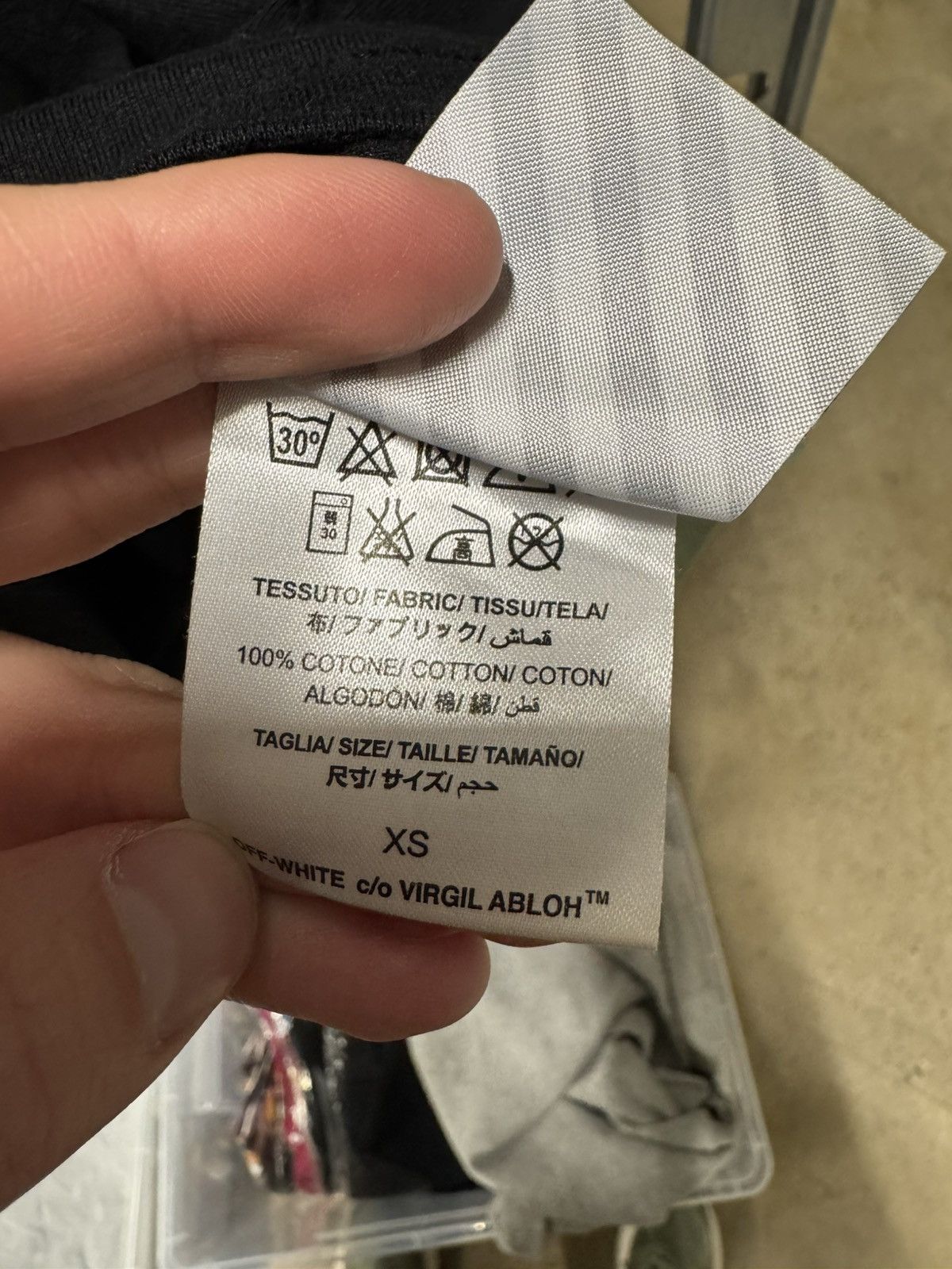 Off-White Off-White Diag Spray T-Shirt NEW 475$ Size US XS / EU 42 / 0 - 5 Thumbnail
