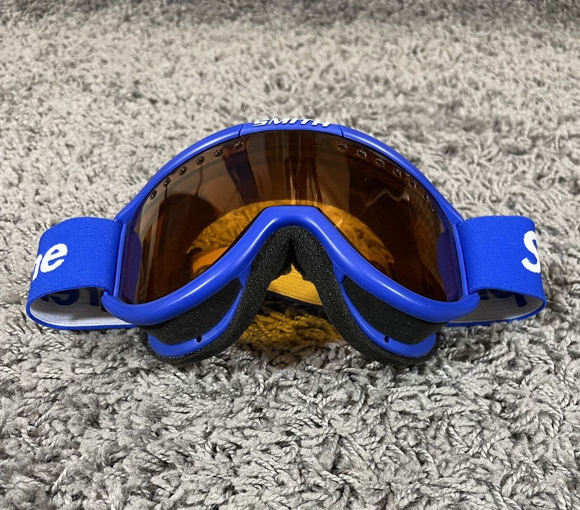 Supreme 2015FW Supreme x Smith Cariboo OTG Ski Goggle Blue Size ONE SIZE - 5 Thumbnail