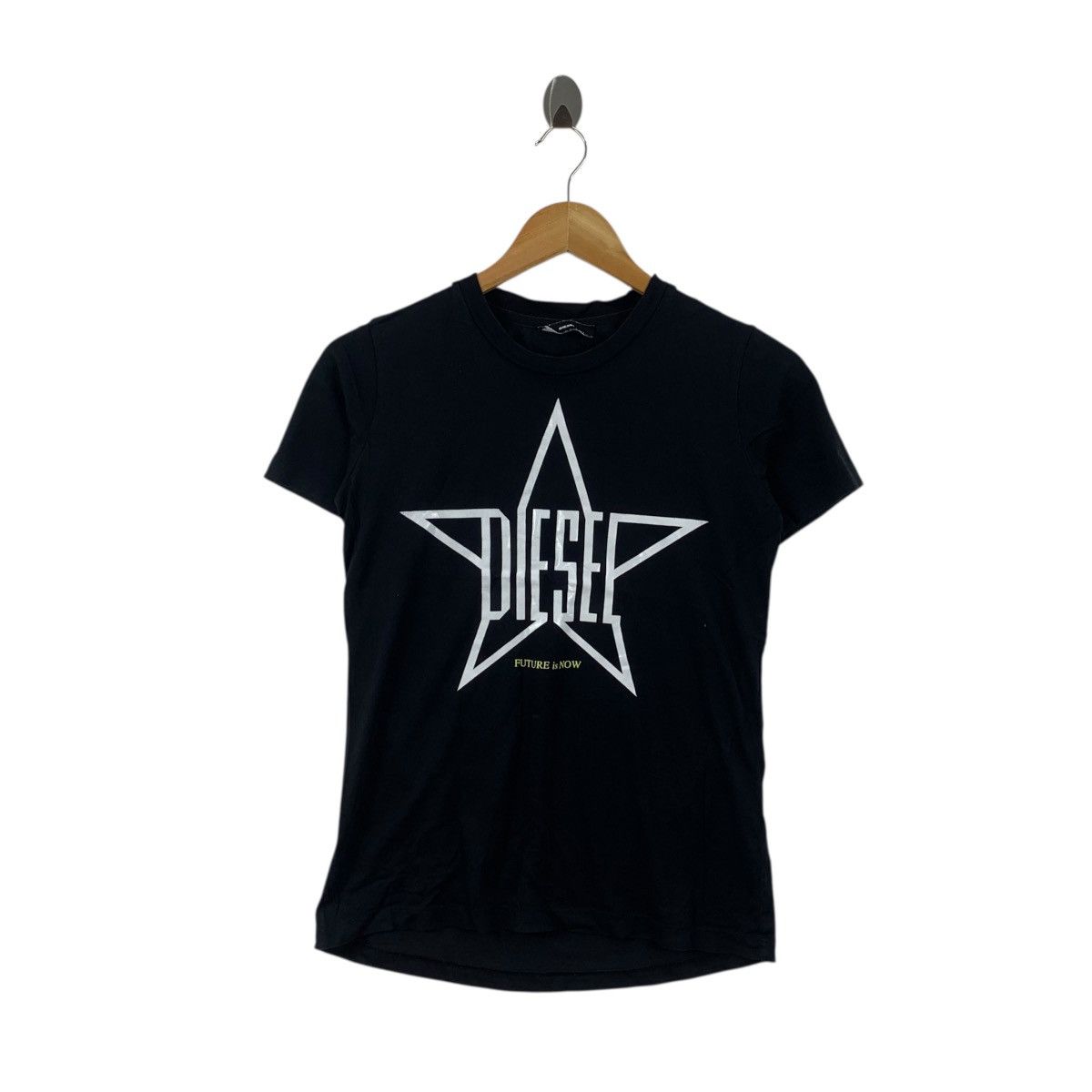 Diesel DIESEL ITALY Future Is Now All Stars Design Tee Shirt Top Size XS / US 0-2 / IT 36-38 - 1 Thumbnail