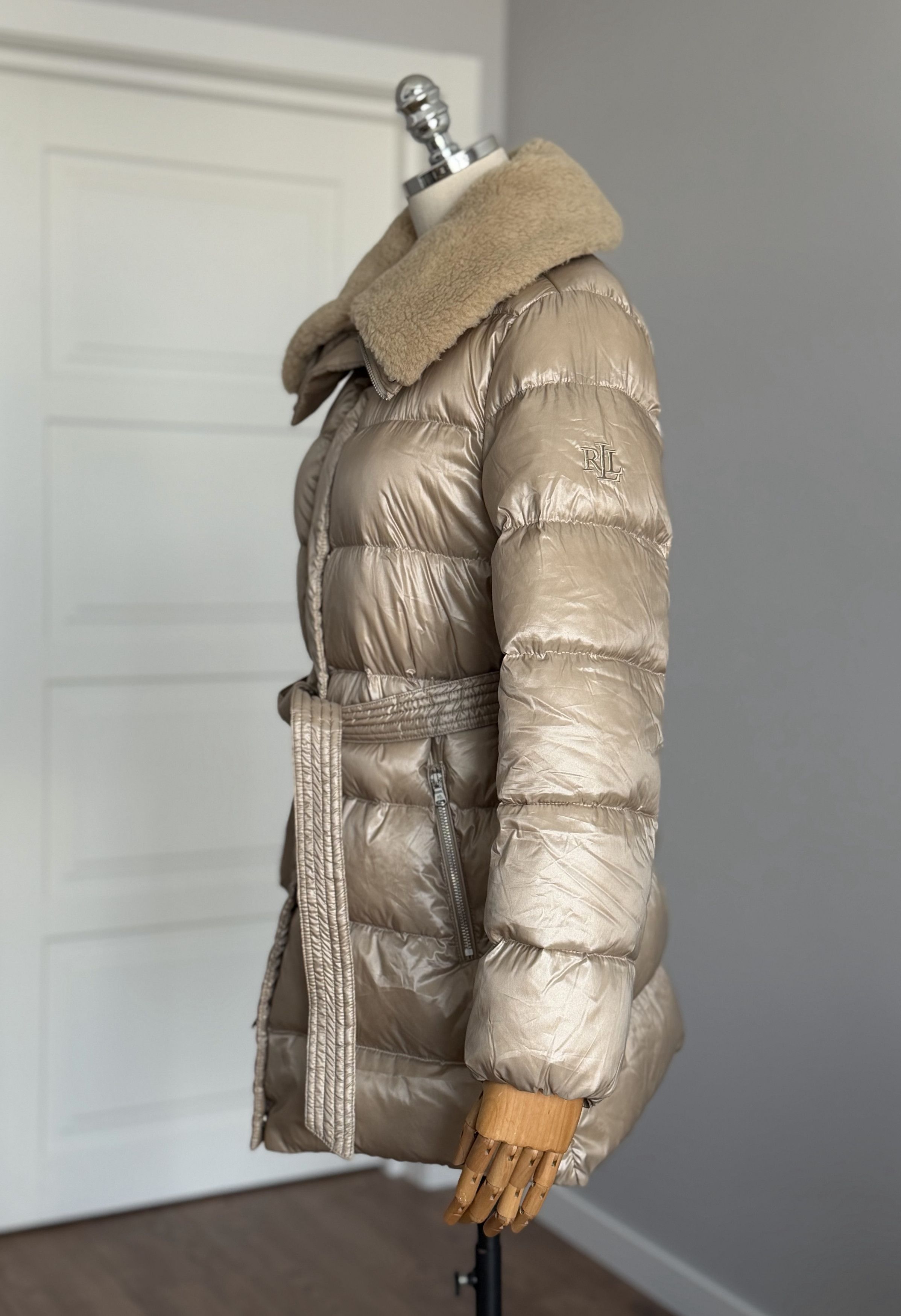 Lauren Ralph Lauren LAUREN RALPH LAUREN Down Quilted Jacket With Removable Fur Size S / US 4 / IT 40 - 12 Thumbnail
