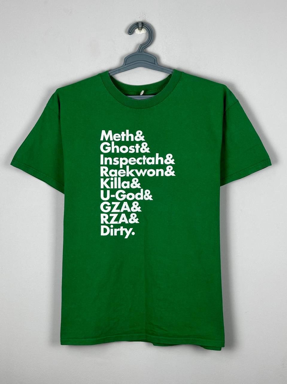 Vintage Vintage 90’s Wu Tang Clan Hip Hop Band Mambers T-shirt Size US L / EU 52-54 / 3 - 1 Thumbnail