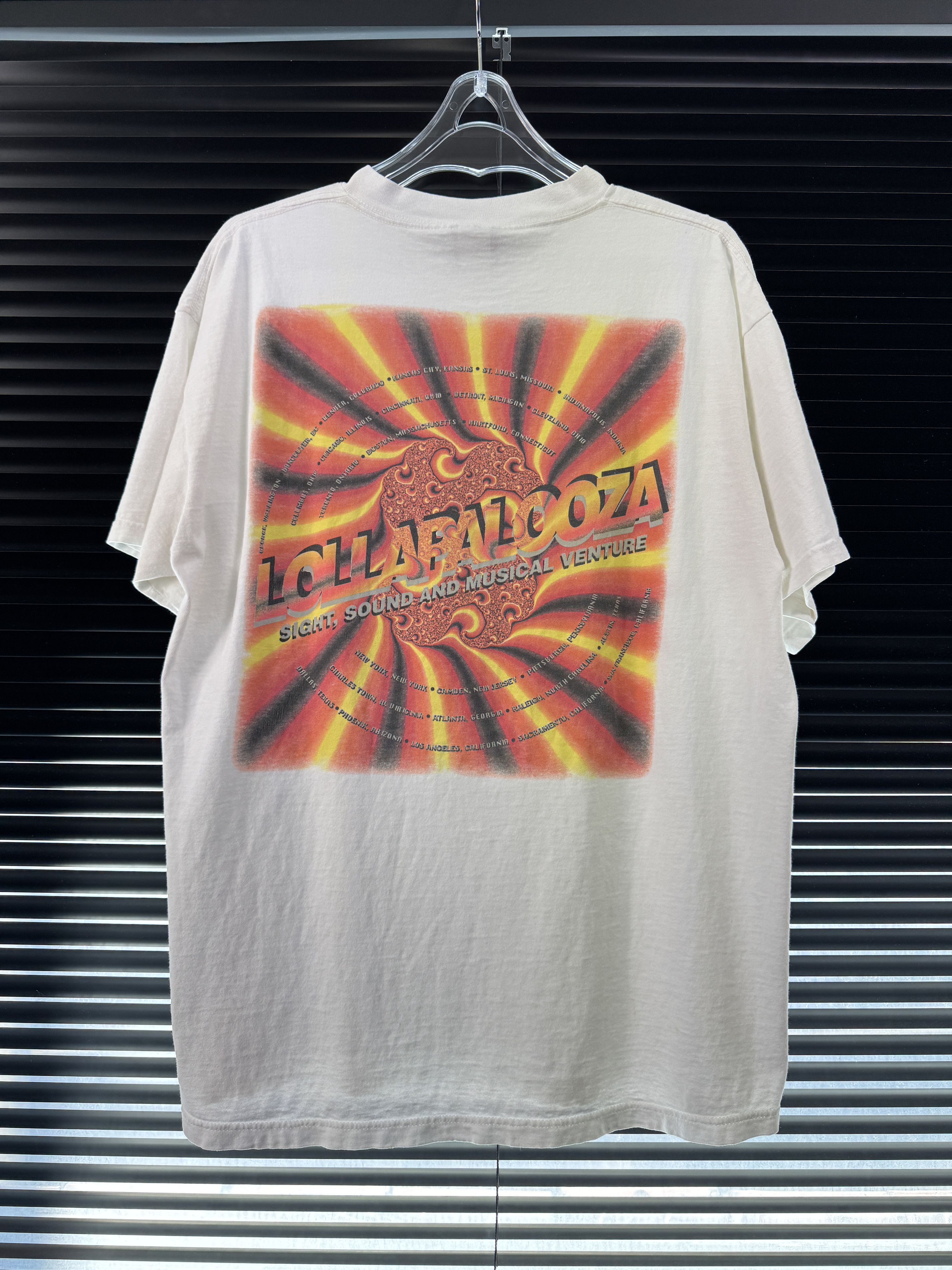 Band Tees Vintage 1995 Lollapalooza Shiva Shirt Size US XL / EU 56 / 4 - 2 Thumbnail