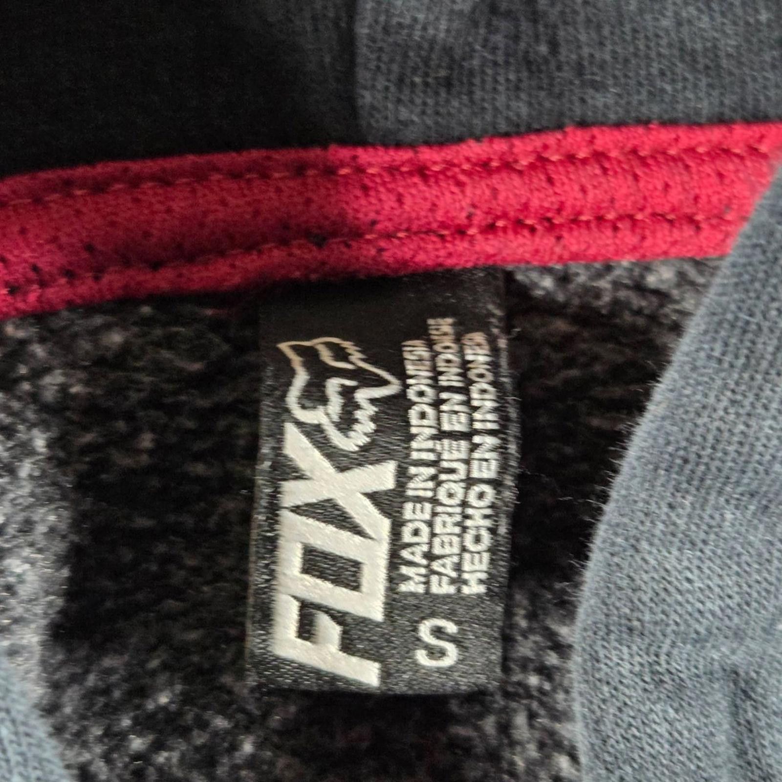 Fox Racing Fox Racing Womens Sm Grey Black Pink Motocross Hoodie Flaws Size S / US 4 / IT 40 - 4 Thumbnail