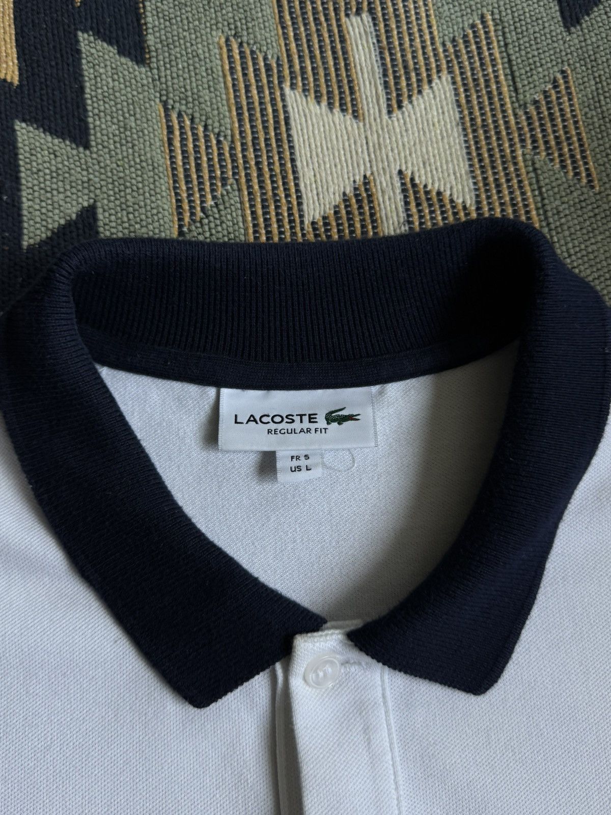 Lacoste Vintage Lacoste Luxury Polo T-shirt Size US L / EU 52-54 / 3 - 8 Thumbnail