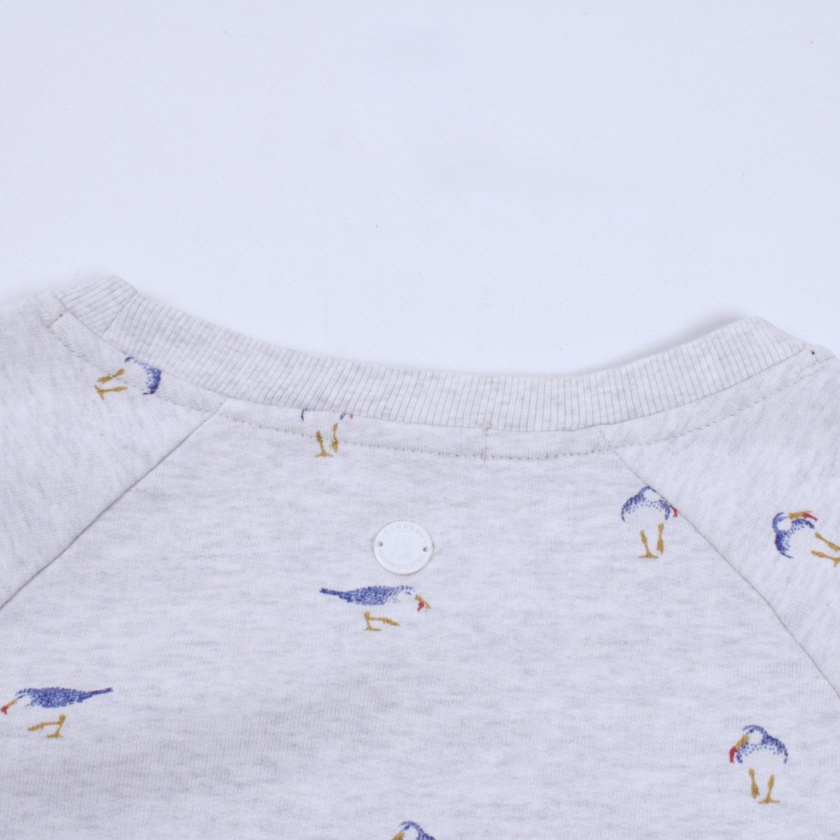 Barbour BARBOUR Langstone Bird Printed Gray Sweatshirt Size S / US 4 / IT 40 - 11 Thumbnail