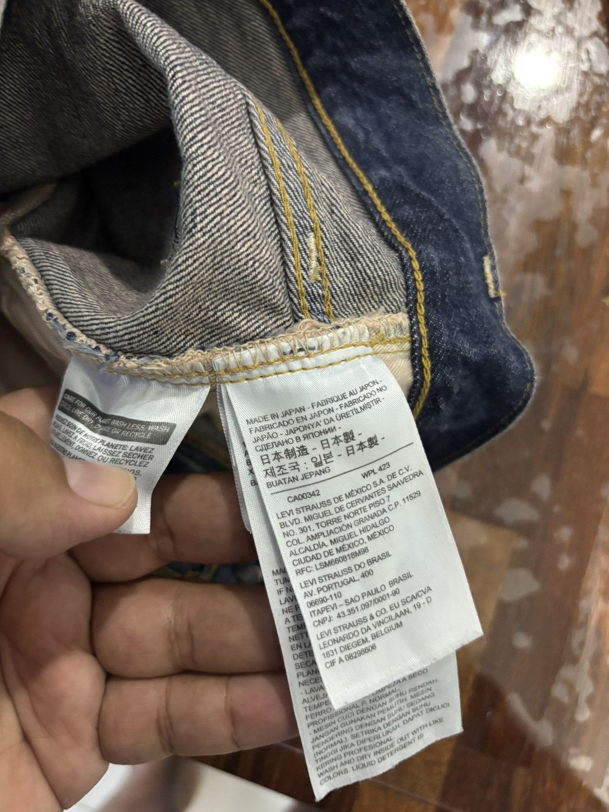 Levi's Levis 501XX Big E Selvedge Jeans Size US 30 / EU 46 - 8 Thumbnail