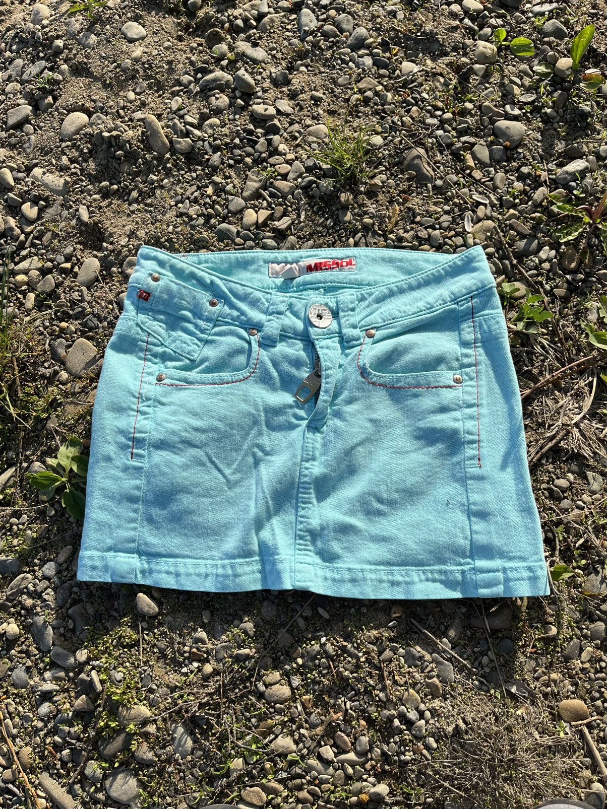 Japanese Brand × Miss Sixty × Vintage Vintage Miss sixty Y2K Mini skirt Size 27" / US 4 / IT 40 - 1 Thumbnail