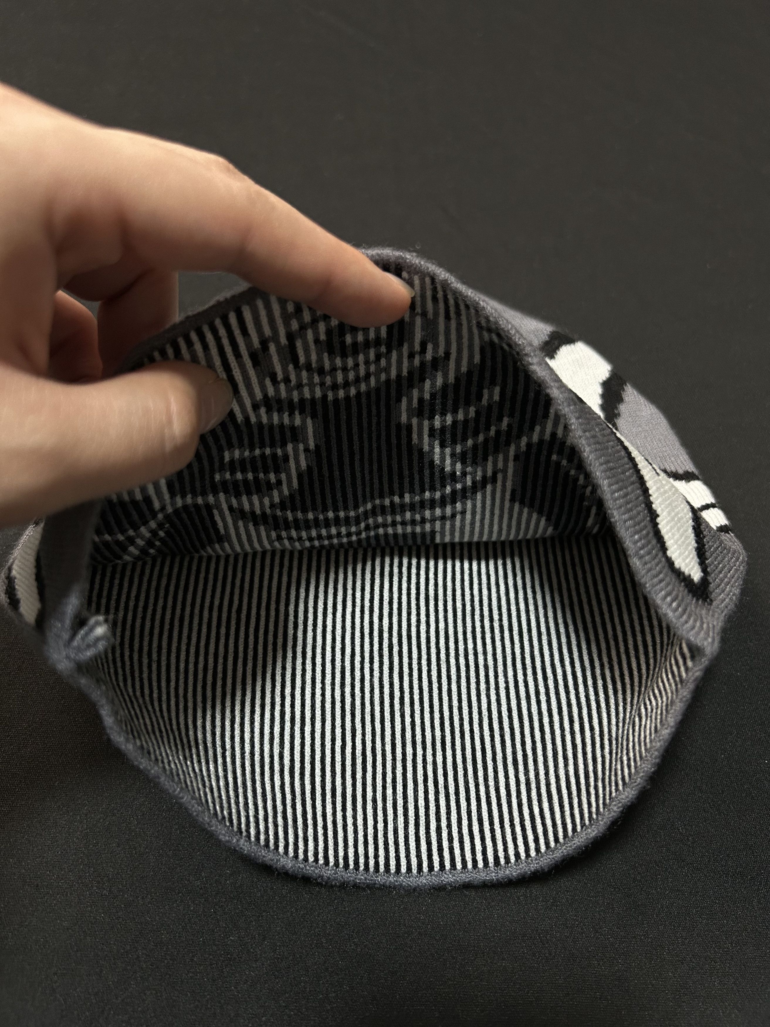 Japanese Brand Deadstock Glo Sun No Cuff Knit Gray Beanie OS Size ONE SIZE - 7 Thumbnail